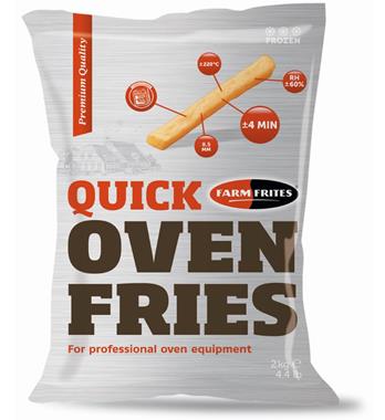 Frytki do profesjonalnych pieców 8.5mm symbol 403.001 (2kg*4op) - Farm Frites